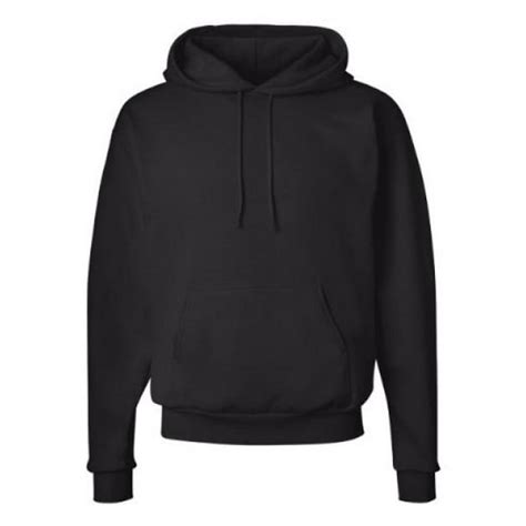 black fleece pullover hoodie